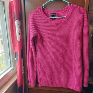 9$ SALE: Hot Pink Knit Sweater